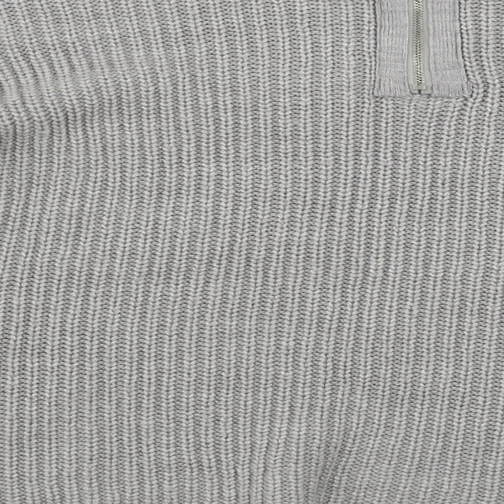 Womens UK Size 14 Dorothy Perkins Grey Pullover Jumper