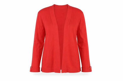 Womens UK Size 12 BHS Red Cardigan Jumper