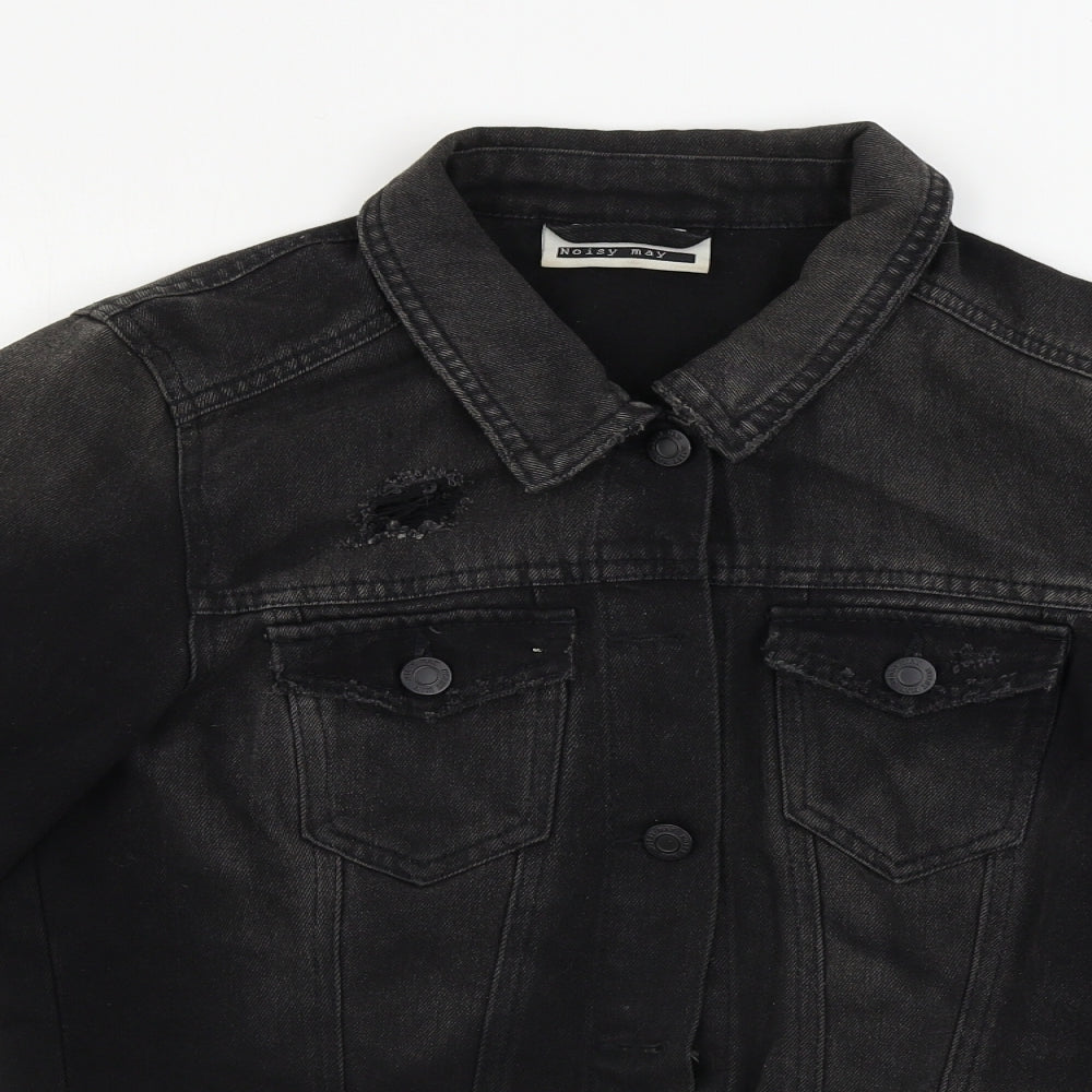 Noisy may  Womens Black   Jacket Coat Size M