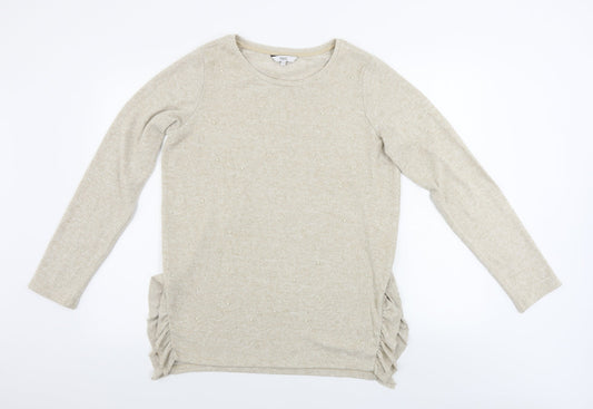 Womens UK Size 14 NEXT Beige Pullover Jumper