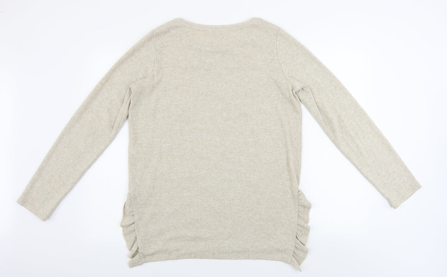 Womens UK Size 14 NEXT Beige Pullover Jumper