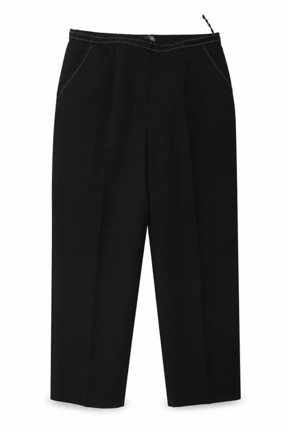 Bonmarché Womens Black Trousers Size 14 L26 in