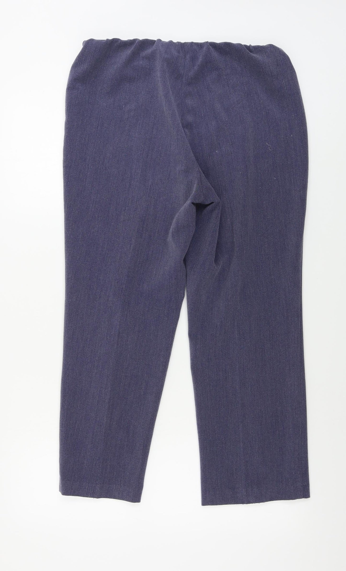 classic  Womens Blue   Trousers  Size 12 L23 in