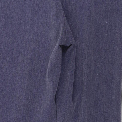 classic  Womens Blue   Trousers  Size 12 L23 in