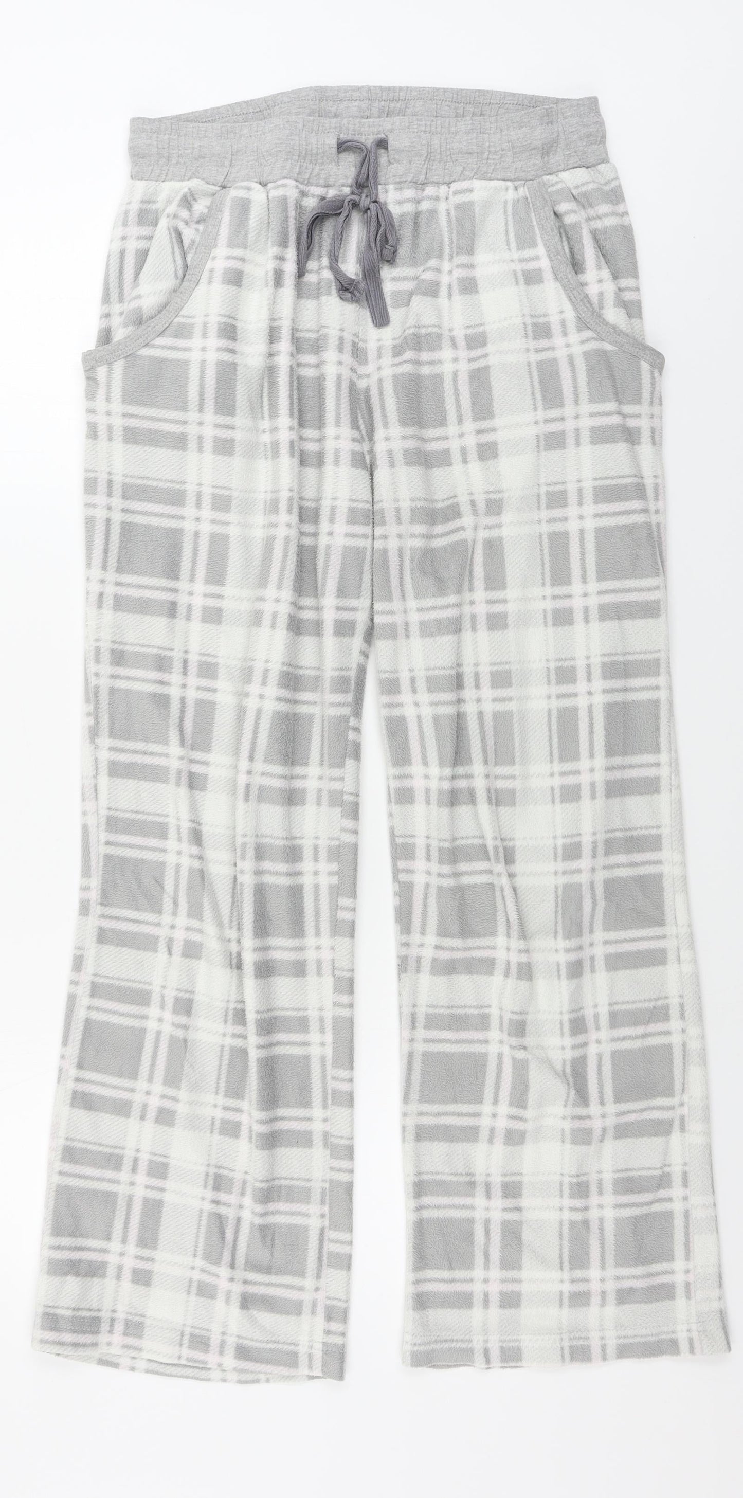 Womens UK Size M NEXT Regular Fit  Grey Trousers