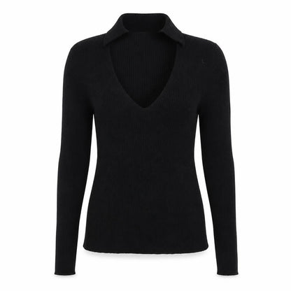 Womens UK Size 6 Miss Selfridge Black Pullover Jumper