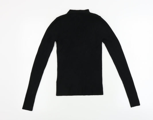 Womens UK Size 6 Miss Selfridge Black Pullover Jumper