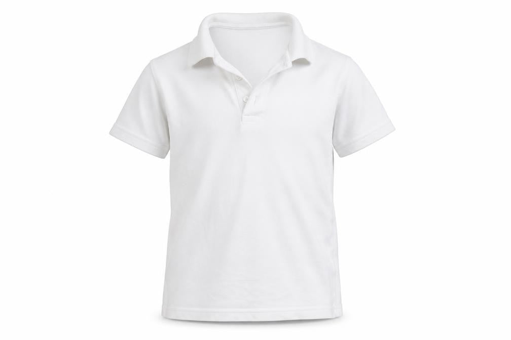 Marks and Spencer Girls White   Basic Polo Size 7-8 Years