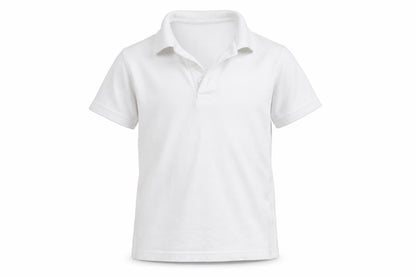 Marks and Spencer Girls White   Basic Polo Size 7-8 Years