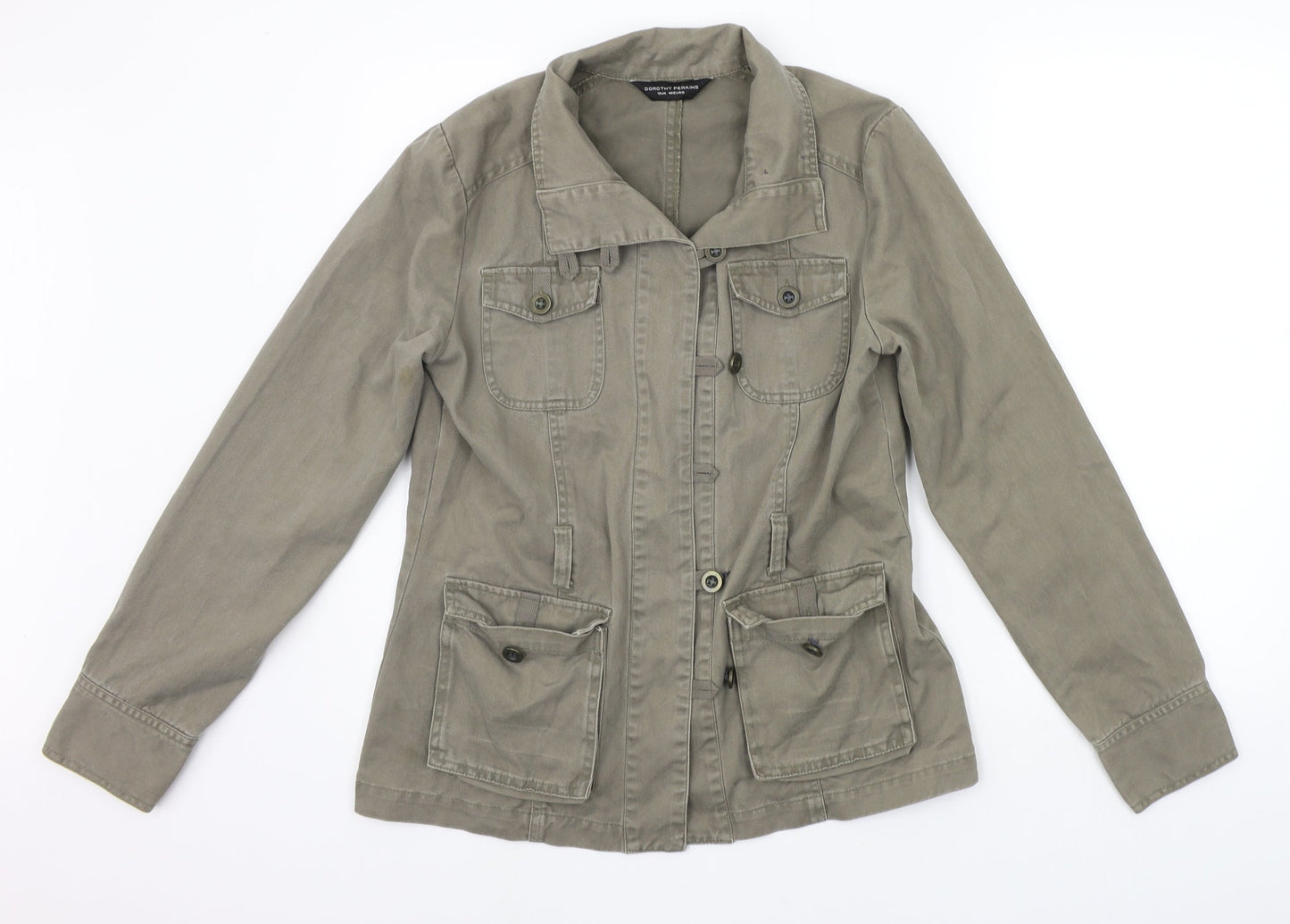 Womens UK Size 12 Dorothy Perkins Green Jacket