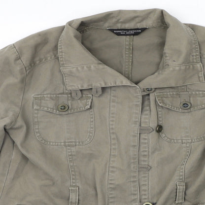 Womens UK Size 12 Dorothy Perkins Green Jacket