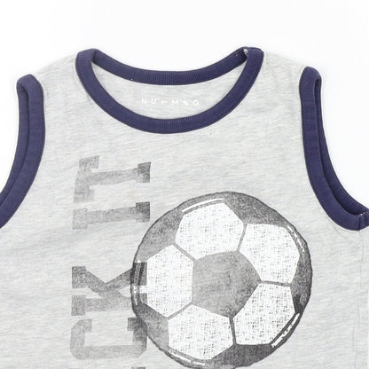 F&F Boys Grey   Basic Tank Size 5-6 Years