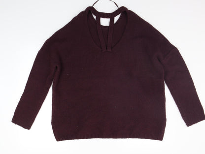 Primark Womens Purple   Pullover Jumper Size M