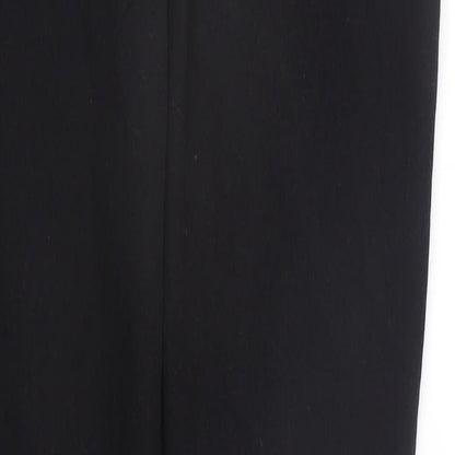 Womens UK Size 10 deniem co Regular Fit Jegging Black Trousers