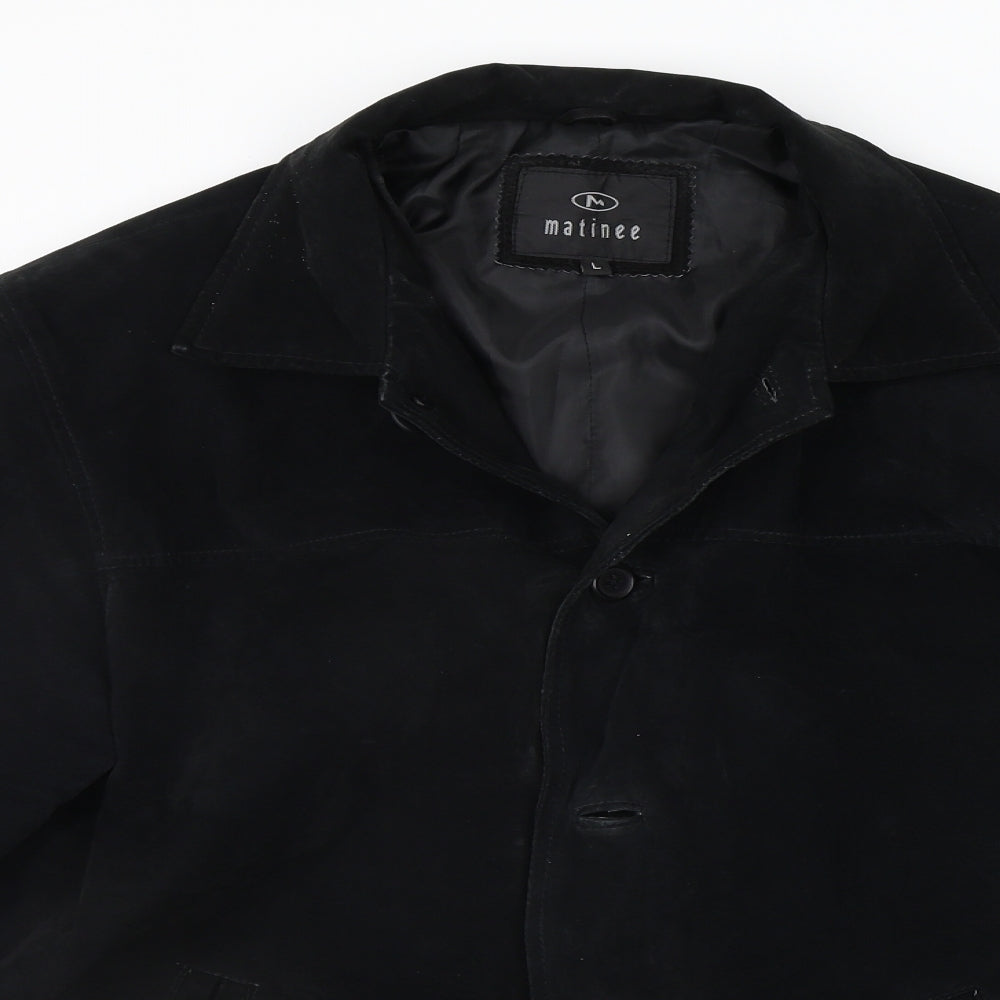 Matinee Womens Black   Jacket Coat Size L