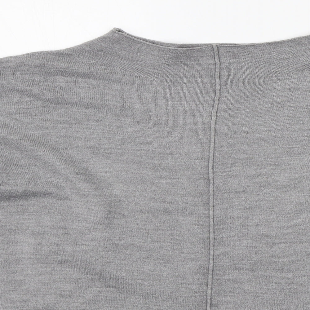 Womens UK Size L Marks and Spencer Grey Pullover Jumper