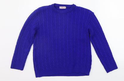 Choice Girls Blue   Pullover Jumper Size XL