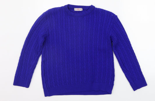 Choice Girls Blue   Pullover Jumper Size XL