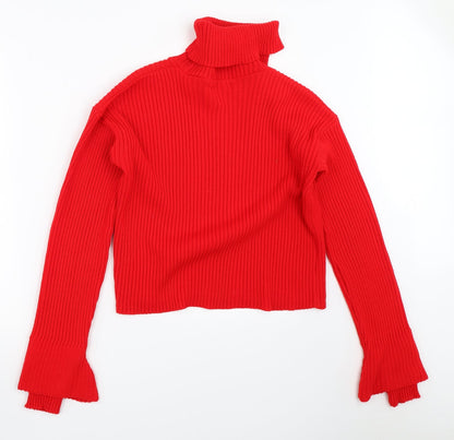 Womens UK Size M Lasula Red Pullover Jumper