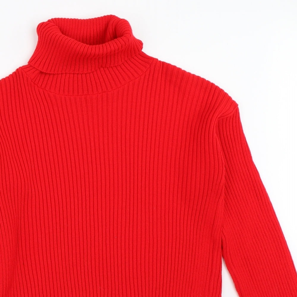 Womens UK Size M Lasula Red Pullover Jumper