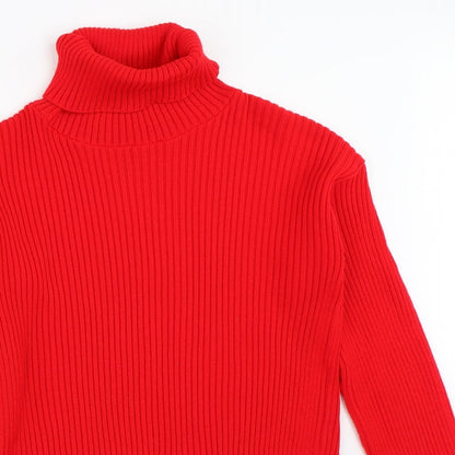 Womens UK Size M Lasula Red Pullover Jumper