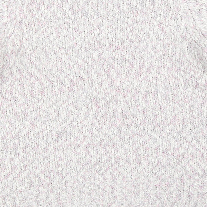 Womens UK Size S Isle Pink Pullover Jumper