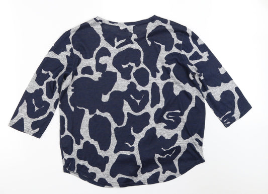 BASSINI Womens Blue   Pullover Jumper Size 12