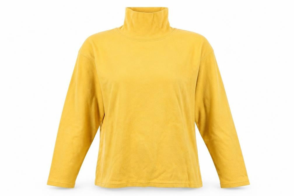Womens UK Size M Compliments Yellow Pullover Jumper