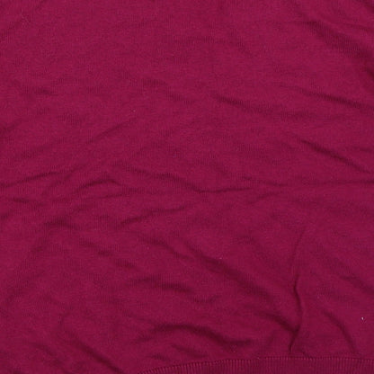 Isle Womens Purple   Pullover Jumper Size M