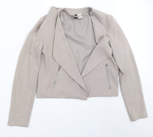 Womens UK Size 38 H&M Beige Jacket