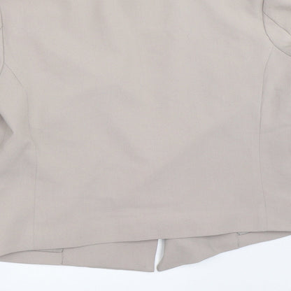 Womens UK Size 38 H&M Beige Jacket