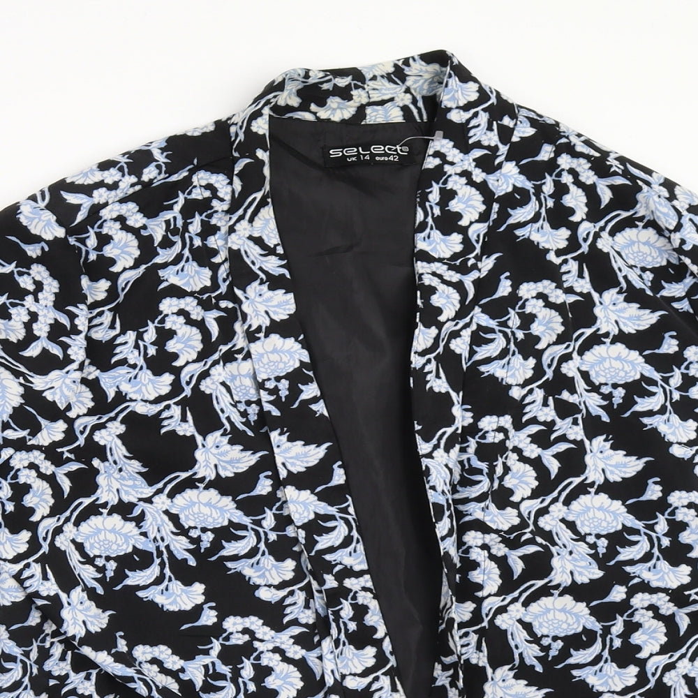 Womens UK Size 14 Select Black Jacket