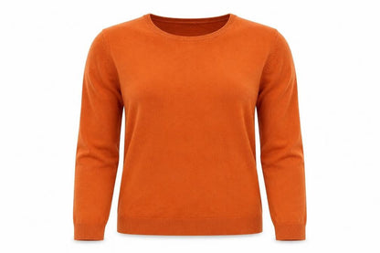 Womens UK Size 12 BHS Orange Pullover Jumper