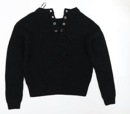 Womens UK Size M Amara Reya Black Pullover Jumper