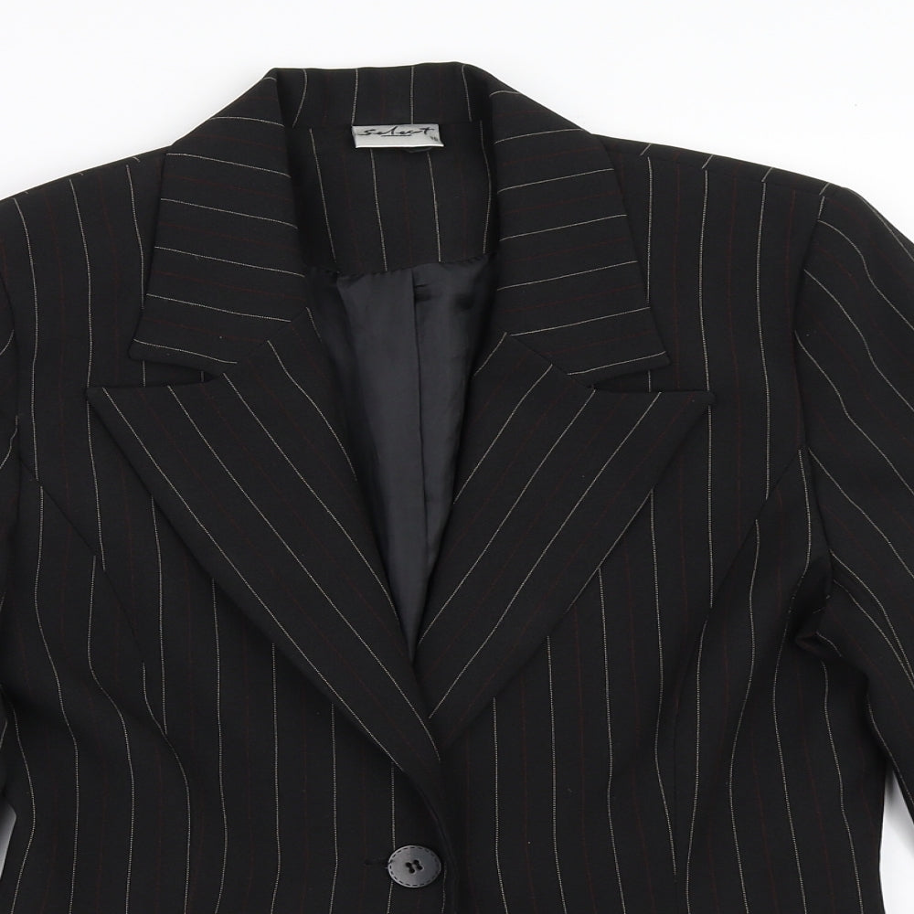 Womens UK Size 10 Select Black Jacket
