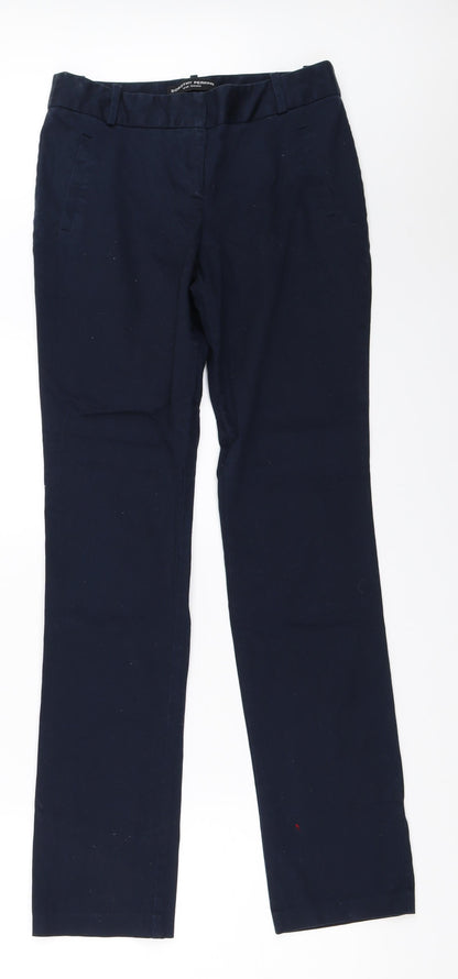 Womens UK Size 10 Dorothy Perkins Regular Fit  Blue Trousers