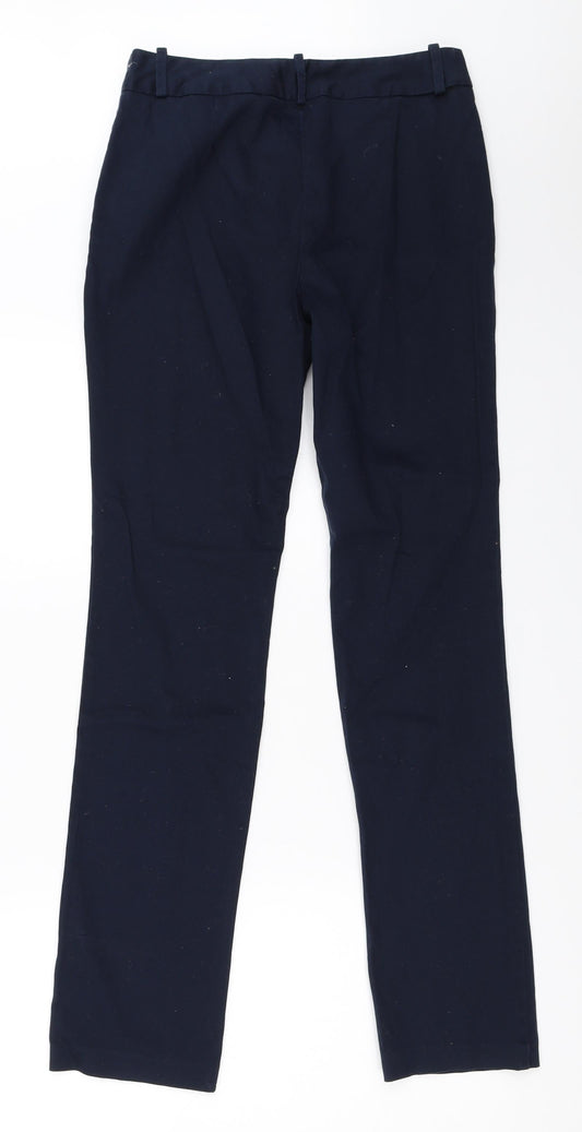 Womens UK Size 10 Dorothy Perkins Regular Fit  Blue Trousers