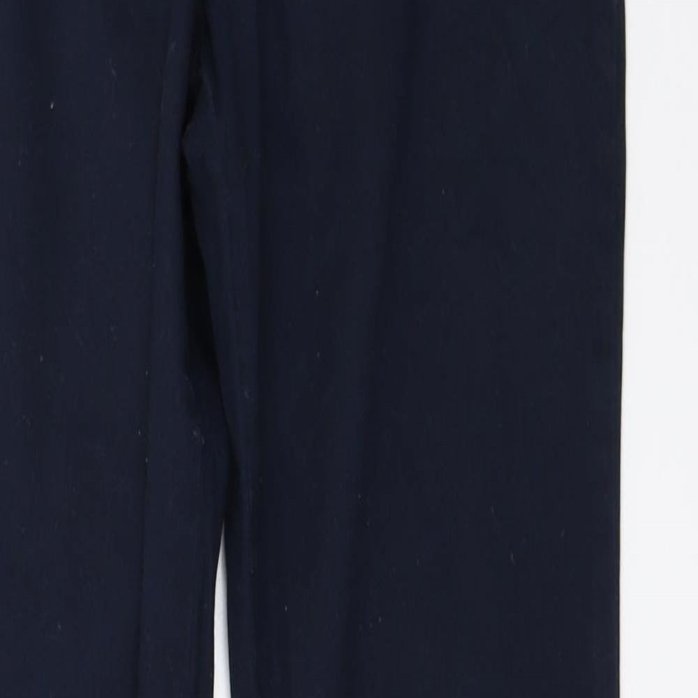 Womens UK Size 10 Dorothy Perkins Regular Fit  Blue Trousers