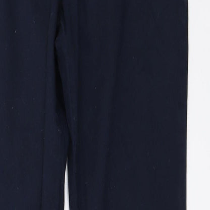 Womens UK Size 10 Dorothy Perkins Regular Fit  Blue Trousers