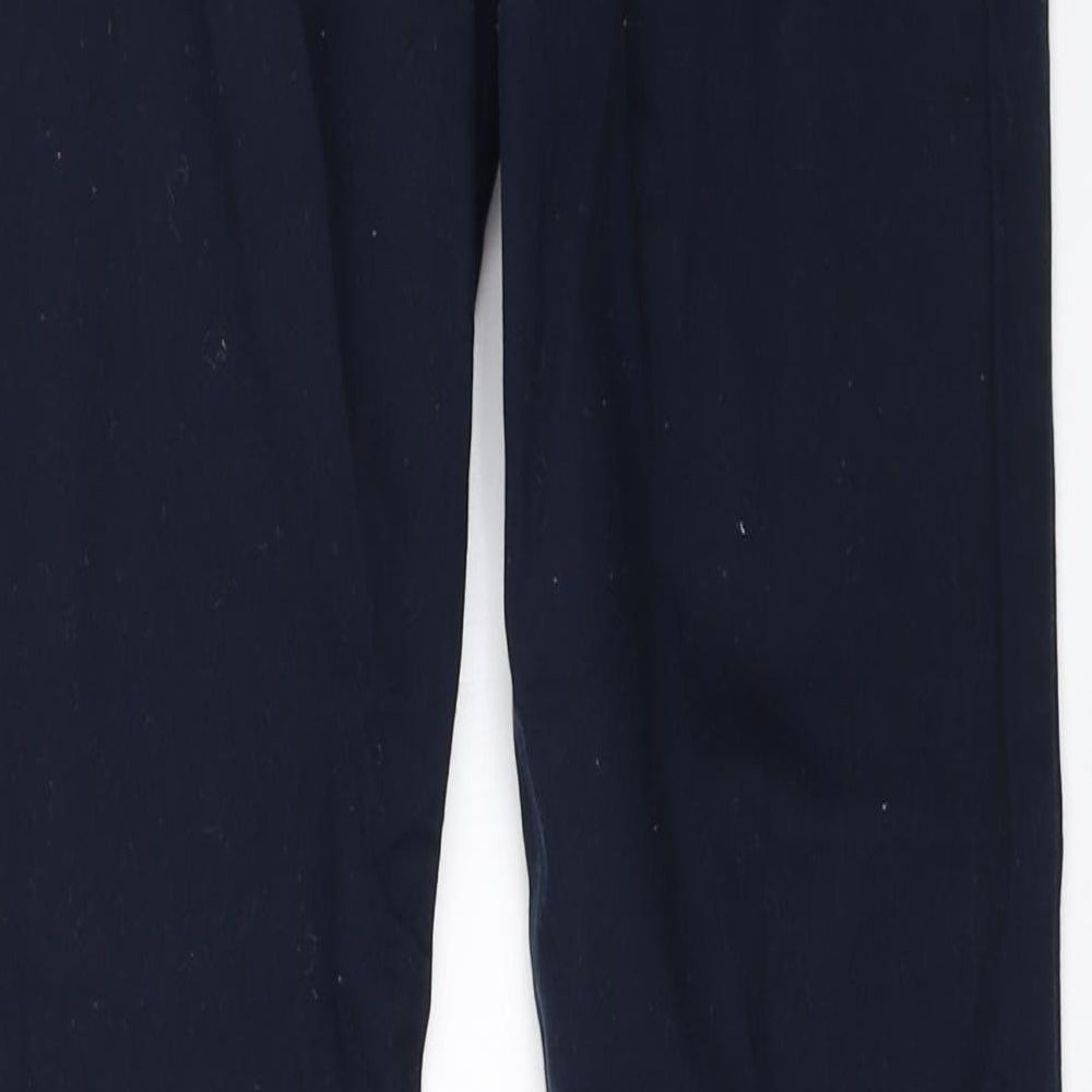 Womens UK Size 10 Dorothy Perkins Regular Fit  Blue Trousers