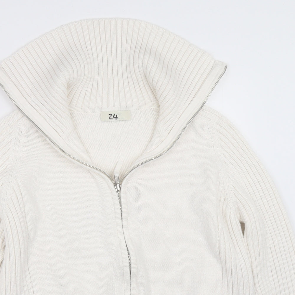 Womens UK Size 16 Marks and Spencer Ivory Jacket