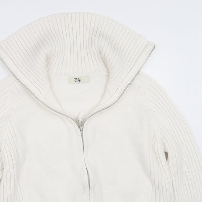 Womens UK Size 16 Marks and Spencer Ivory Jacket