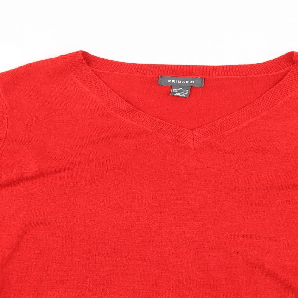 Primark Womens Red   Pullover Jumper Size 12