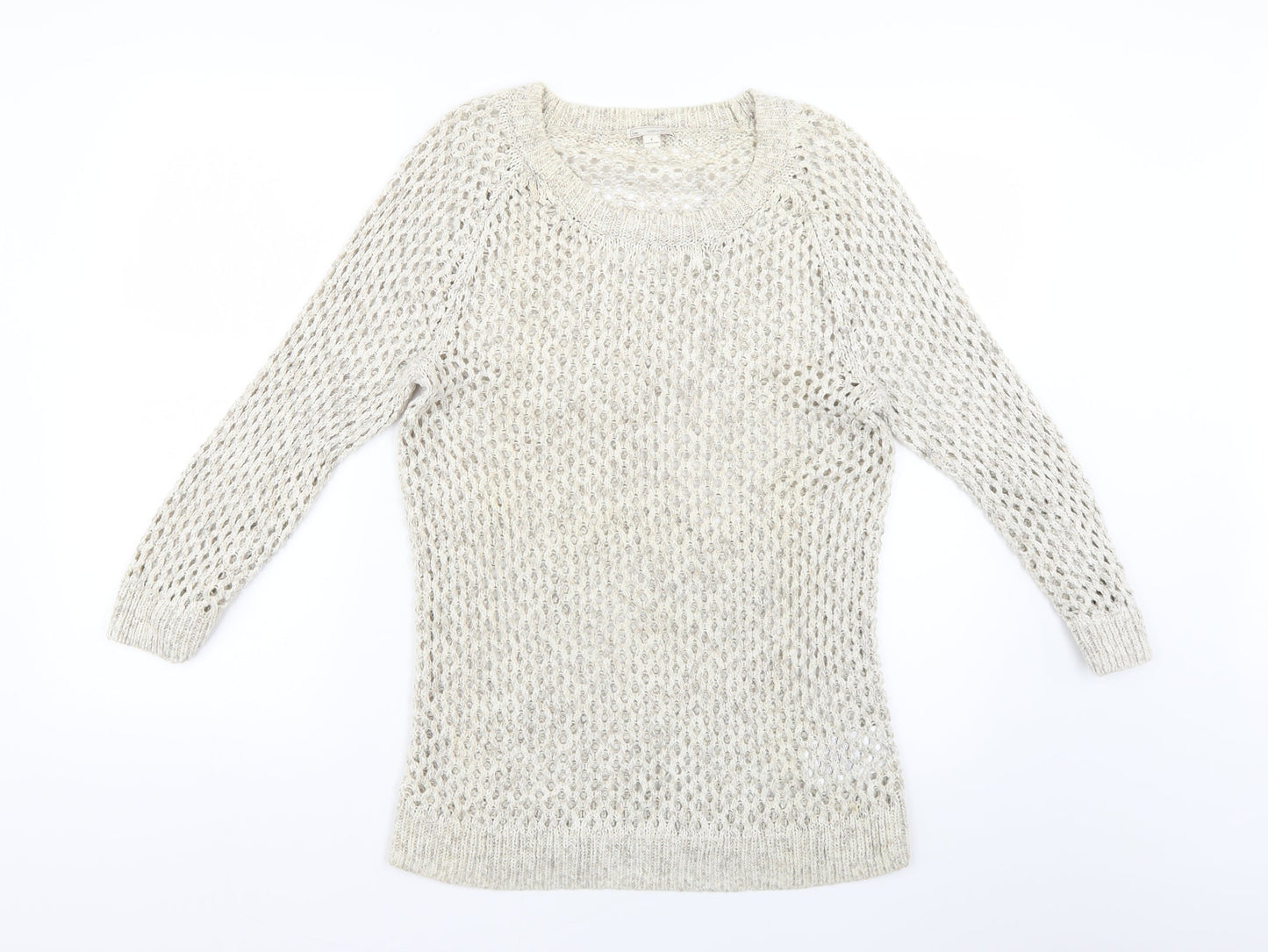Gap Womens Beige  Knit Pullover Jumper Size L