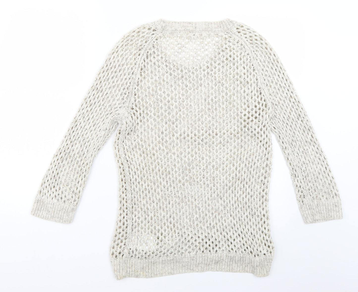 Gap Womens Beige  Knit Pullover Jumper Size L