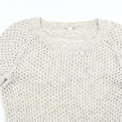Gap Womens Beige  Knit Pullover Jumper Size L