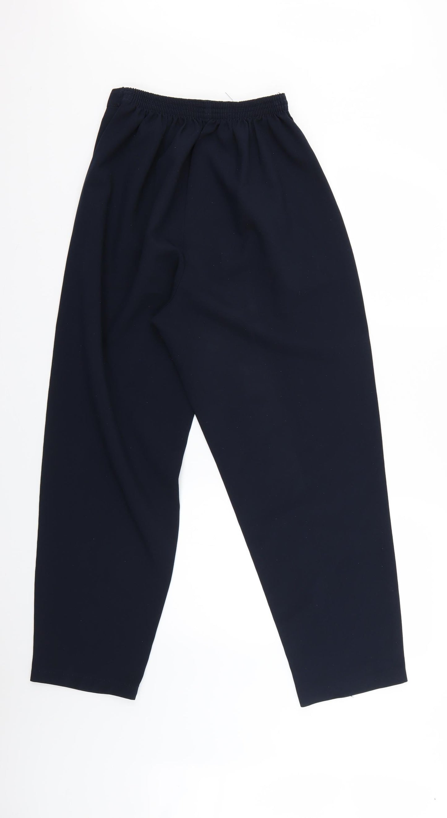 Womens UK Size 14 Preworn Regular Fit  Blue Trousers