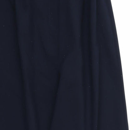 Womens UK Size 14 Preworn Regular Fit  Blue Trousers