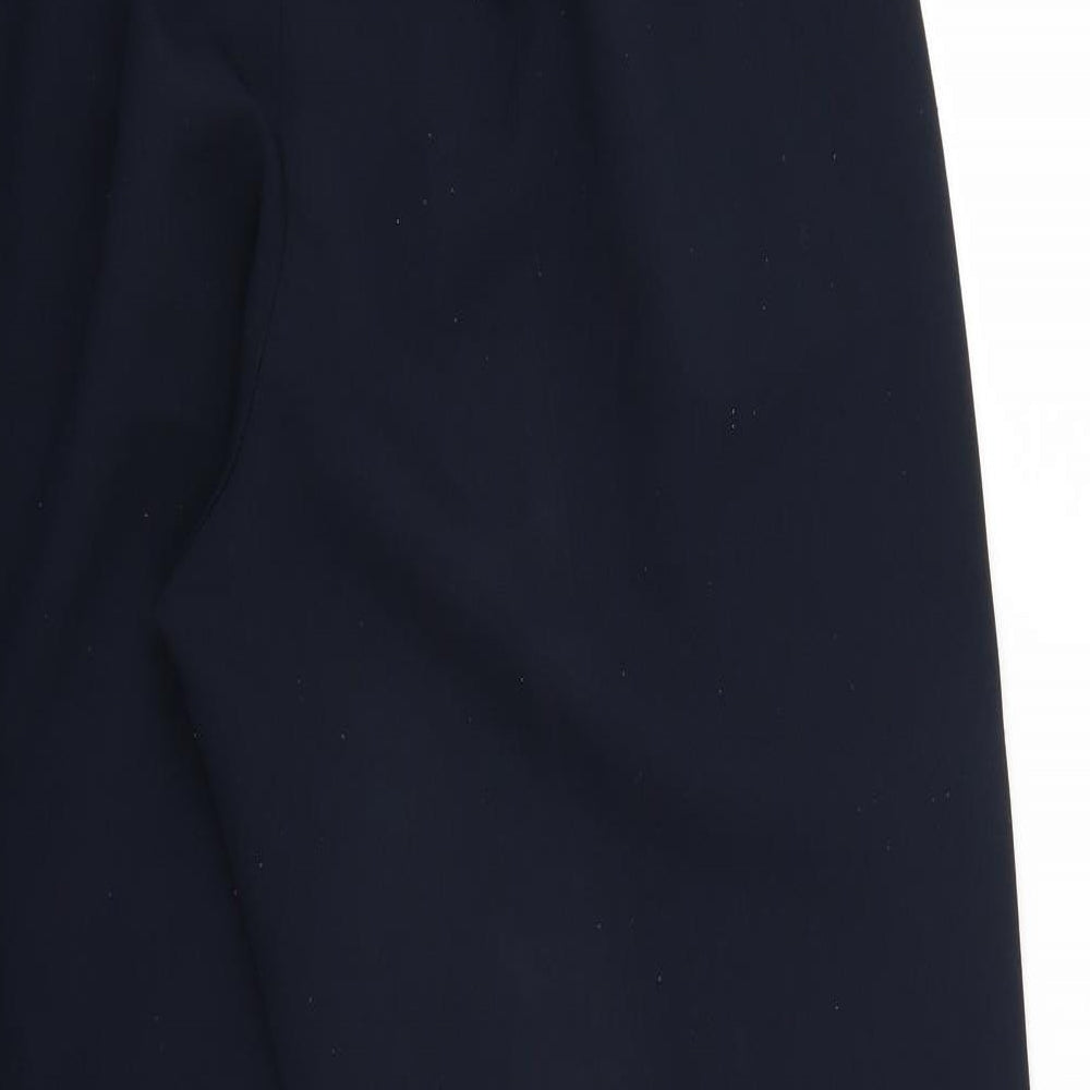 Womens UK Size 14 Preworn Regular Fit  Blue Trousers