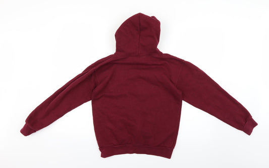 Stars Boys Red   Pullover Hoodie Size L